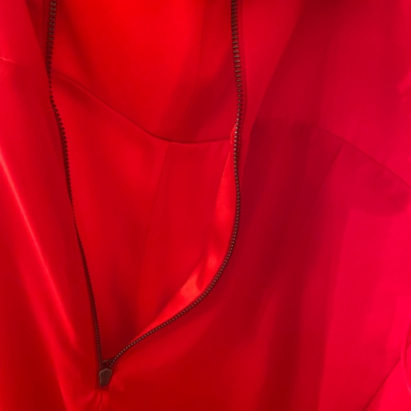 Alice & Olivia Red Dress with Tags - Picture 9 of 10